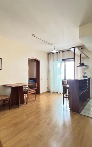 Apartamento à venda com 46m², 1 quarto e 1 vaga Apartamento à venda com 46m², 1 quarto e 1 vagaSala/Cozinha