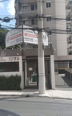 Apartamento à venda com 27m², 1 quarto e sem vaga Apartamento à venda com 27m², 1 quarto e sem vagaFachada