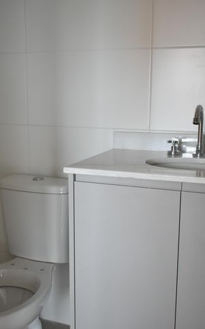 Apartamento à venda com 55m², 2 quartos e 1 vagaBanheiro Social