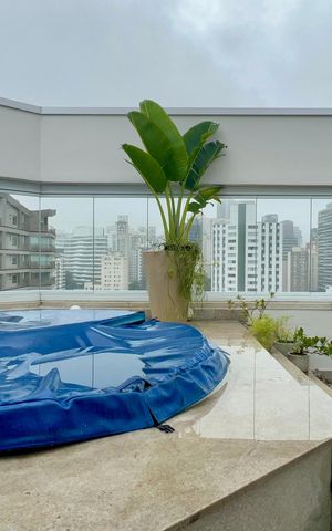 Apartamento para alugar com 200m², 3 quartos e 3 vagas Apartamento para alugar com 200m², 3 quartos e 3 vagasCobertura