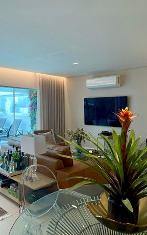 Apartamento para alugar com 200m², 3 quartos e 3 vagas Apartamento para alugar com 200m², 3 quartos e 3 vagasSala de TV