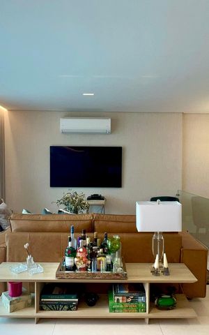 Apartamento para alugar com 200m², 3 quartos e 3 vagas Apartamento para alugar com 200m², 3 quartos e 3 vagasSala de TV