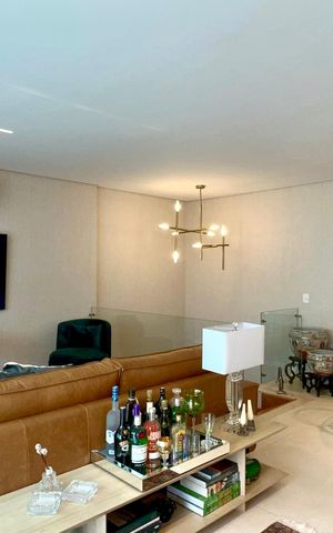 Apartamento para alugar com 200m², 3 quartos e 3 vagas Apartamento para alugar com 200m², 3 quartos e 3 vagasSala de TV