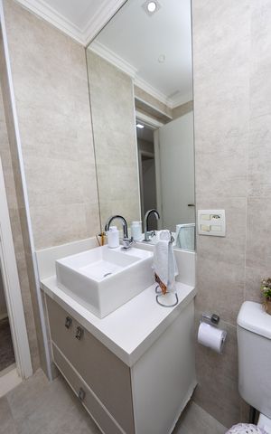 Apartamento à venda com 105m², 3 quartos e 2 vagas Apartamento à venda com 105m², 3 quartos e 2 vagasBanheiro