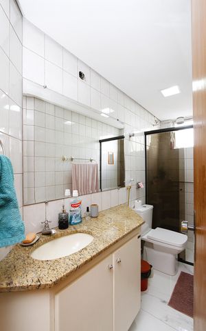 Apartamento à venda com 90m², 3 quartos e 2 vagasBanheiro Social
