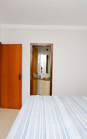 Apartamento à venda com 90m², 3 quartos e 2 vagasQuarto 2 - Suíte