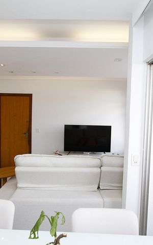 Apartamento à venda com 90m², 3 quartos e 2 vagasSala