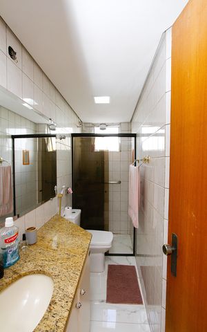 Apartamento à venda com 90m², 3 quartos e 2 vagasBanheiro Social