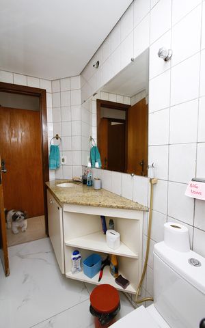 Apartamento à venda com 90m², 3 quartos e 2 vagasBanheiro Social