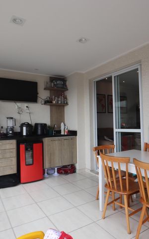 Apartamento à venda com 66m², 2 quartos e 1 vagaVaranda