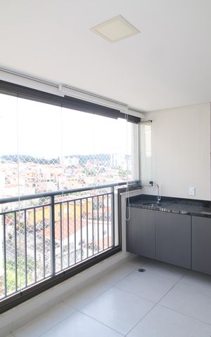 Apartamento à venda com 81m², 3 quartos e 2 vagasSala / Cozinha - Varanda