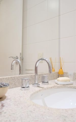 Apartamento à venda com 122m², 3 quartos e 2 vagasBanheiro da Suíte 3