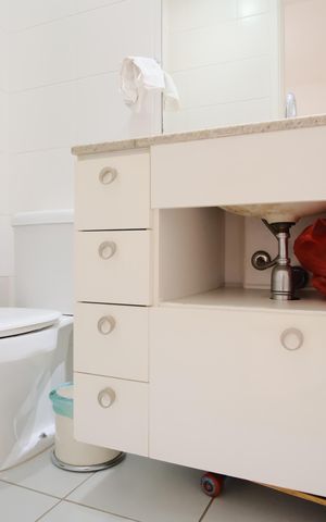 Apartamento à venda com 122m², 3 quartos e 2 vagasBanheiro da Suíte 3