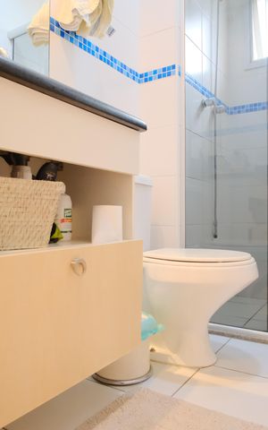Apartamento à venda com 122m², 3 quartos e 2 vagasBanheiro da Suíte 2