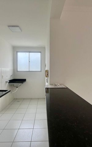 Apartamento à venda com 44m², 2 quartos e 1 vaga Apartamento à venda com 44m², 2 quartos e 1 vagaCozinha a Área de Serviço