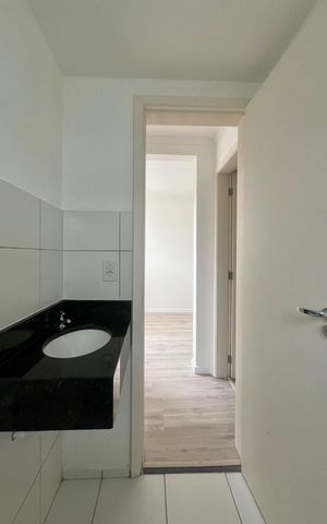 Apartamento à venda com 44m², 2 quartos e 1 vaga Apartamento à venda com 44m², 2 quartos e 1 vagaBanheiro