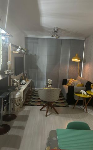 Apartamento para alugar com 60m², 1 quarto e 1 vaga Apartamento para alugar com 60m², 1 quarto e 1 vagaSala