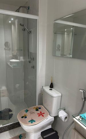 Apartamento para alugar com 60m², 1 quarto e 1 vaga Apartamento para alugar com 60m², 1 quarto e 1 vagaBanheiro