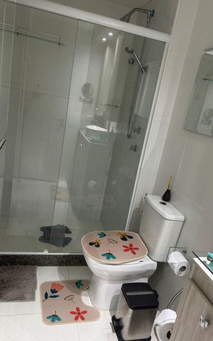 Apartamento para alugar com 60m², 1 quarto e 1 vaga Apartamento para alugar com 60m², 1 quarto e 1 vagaBanheiro