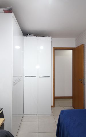 Apartamento à venda com 79m², 3 quartos e 2 vagasQuarto 2
