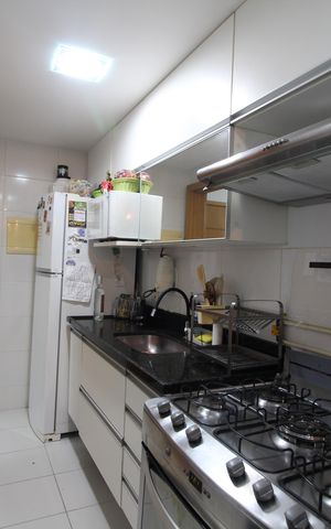 Apartamento à venda com 79m², 3 quartos e 2 vagasCozinha