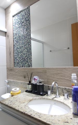 Apartamento à venda com 79m², 3 quartos e 2 vagasBanheiro Social