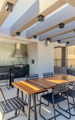 Studio para alugar com 25m², 1 quarto e sem vagaChurrasqueira