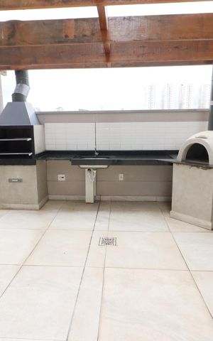 Apartamento à venda com 39m², 2 quartos e 2 vagasÁrea comum - Churrasqueira