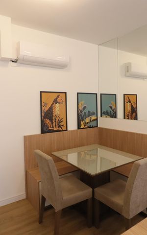 Apartamento à venda com 39m², 2 quartos e 2 vagasSala