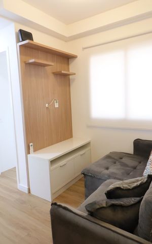 Apartamento à venda com 39m², 2 quartos e 2 vagasSala