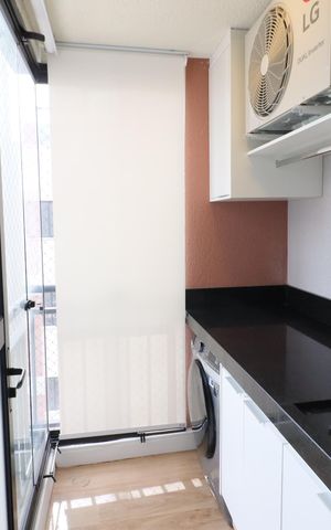 Apartamento à venda com 39m², 2 quartos e 2 vagasCozinha e Área de Serviço