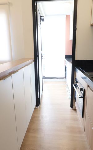 Apartamento à venda com 39m², 2 quartos e 2 vagasCozinha e Área de Serviço