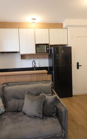 Apartamento à venda com 39m², 2 quartos e 2 vagasSala