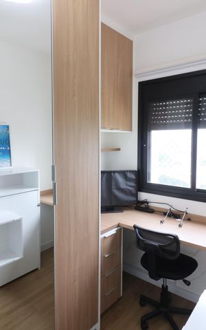Apartamento à venda com 39m², 2 quartos e 2 vagasQuarto 2