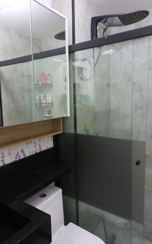 Apartamento à venda com 39m², 2 quartos e 2 vagasBanheiro