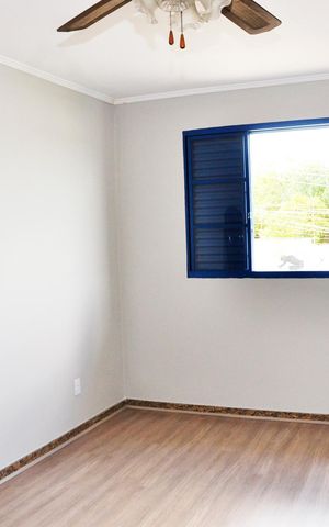 Casa para alugar com 230m², 3 quartos e 2 vagas Casa para alugar com 230m², 3 quartos e 2 vagasDetalhe - Quarto 01 com Suíte