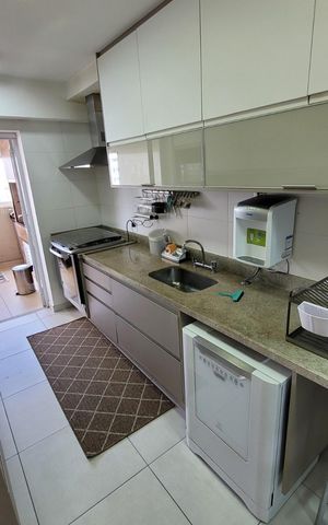 Apartamento para alugar com 149m², 3 quartos e 2 vagas Apartamento para alugar com 149m², 3 quartos e 2 vagasCozinha