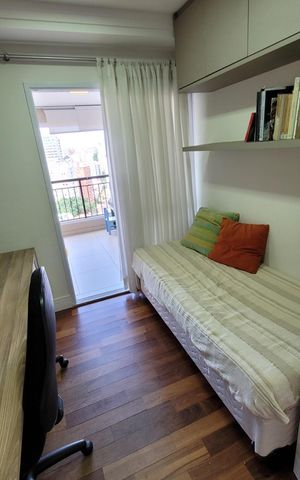 Apartamento para alugar com 149m², 3 quartos e 2 vagas Apartamento para alugar com 149m², 3 quartos e 2 vagasQuarto