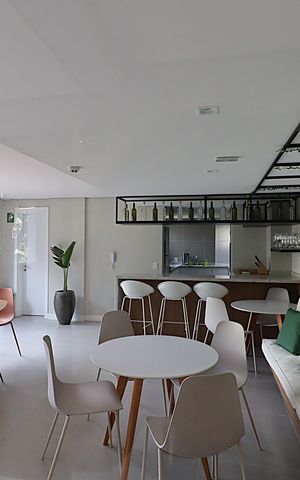 Apartamento à venda com 80m², 2 quartos e 1 vagaÁrea comum - Salão de festas