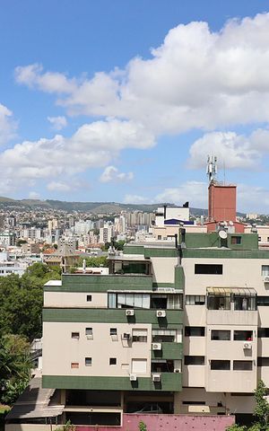 Apartamento à venda com 80m², 2 quartos e 1 vagaVista da sacada