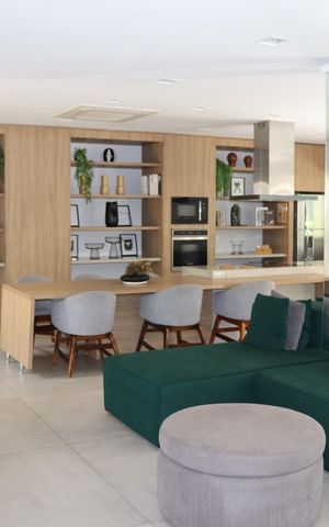 Apartamento à venda com 37m², 1 quarto e sem vagaÁrea comum