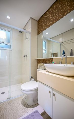 Apartamento à venda com 80m², 2 quartos e 2 vagasBanheiro
