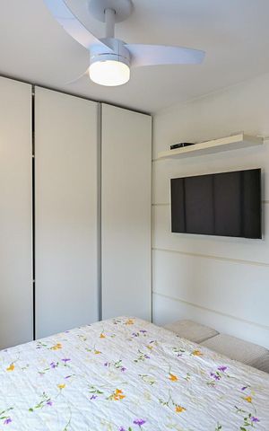 Apartamento à venda com 80m², 2 quartos e 2 vagasSuíte 