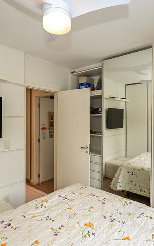 Apartamento à venda com 80m², 2 quartos e 2 vagasSuíte 