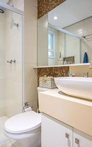 Apartamento à venda com 80m², 2 quartos e 2 vagasBanheiro