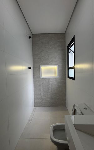 Casa à venda com 155m², 3 quartos e 3 vagas Casa à venda com 155m², 3 quartos e 3 vagasBanheiro da Suíte 3