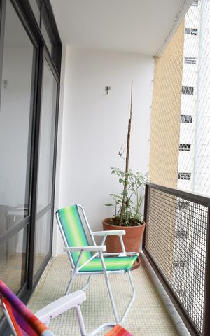 Apartamento para alugar com 150m², 3 quartos e 1 vagaVaranda