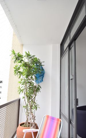 Apartamento para alugar com 150m², 3 quartos e 1 vagaVaranda