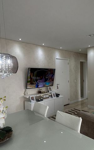 Apartamento à venda com 80m², 3 quartos e 2 vagasSala - Sala de Jantar