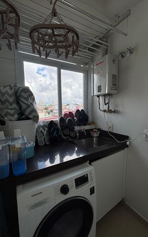 Apartamento à venda com 80m², 3 quartos e 2 vagasÁrea de Serviço